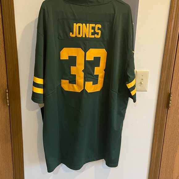 New Aaron Jones Jersey Green Bay Packers Adult 2XL Stitched - Picture 1 of 4